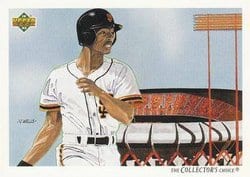 1992 Upper Deck Base Set Willie McGee #34 card
