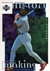 1998 Upper Deck Base Set Willie McGee #363 card