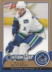 2008-09 O-Pee-Chee Base Set Willie Mitchell #263 card