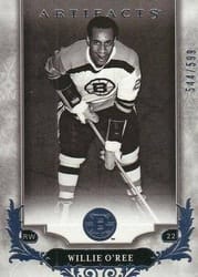2018-19 Upper Deck Artifacts Base Set Willie O'Ree #132 card