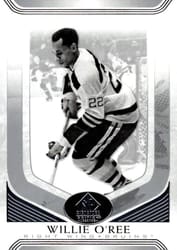 2020-21 SP Signature Edition Legends Base Set Willie O'Ree #142 card