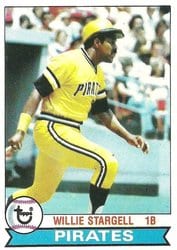 1979 Topps Base Set Willie Stargell #55 card