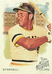 2019 Topps Allen & Ginter Base Set Willie Stargell #87 card