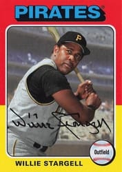 2019 Topps Archives Base Set Willie Stargell #166 card