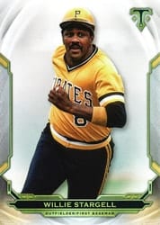 2019 Topps Triple Threads Base Set Willie Stargell #36 card