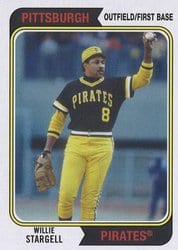 2020 Topps Archives Base Set Willie Stargell #182 card