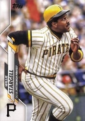 2020 Topps Base Set Willie Stargell #375b card