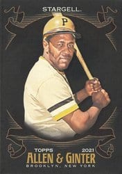 2021 Topps Allen & Ginter X Base Set Willie Stargell #62 card