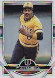 2021 Topps Tribute Base Set Willie Stargell #50 card