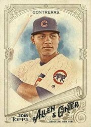 2018 Topps Allen & Ginter Base Set Willson Contreras #180 card