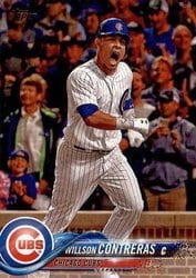 2018 Topps Base Set Willson Contreras #172 card