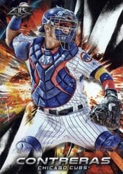 2018 Topps Fire Base Set Willson Contreras #197 card