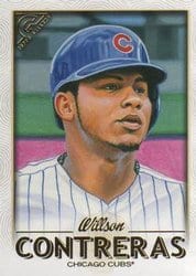 2018 Topps Gallery Base Set Willson Contreras #142 card