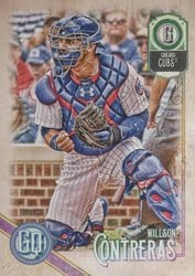 2018 Topps Gypsy Queen Base Set Willson Contreras #115 card