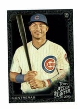 2019 Topps Allen & Ginter X Willson Contreras Mini Red #232 card
