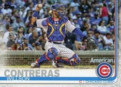 2019 Topps Base Set Willson Contreras #119 card