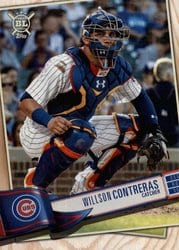 2019 Topps Big League Base Set Willson Contreras #271 card