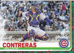 2019 Topps Holiday Base Set Willson Contreras #HW64 card