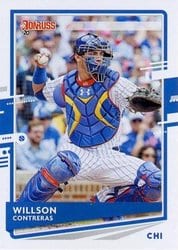 2020 Donruss Base Set Willson Contreras #197 card