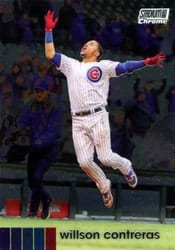 2020 Stadium Club Chrome Base Set Willson Contreras #291 card