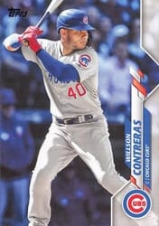 2020 Topps Base Set Willson Contreras #665 card