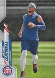 2020 Topps Base Set Willson Contreras #665b card