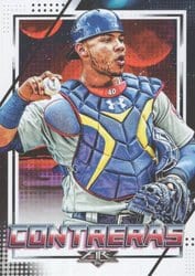2020 Topps Fire Base Set Willson Contreras #10 card