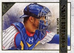 2020 Topps Gallery Base Set Willson Contreras #97 card