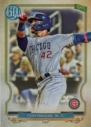 2020 Topps Gypsy Queen Base Set Willson Contreras #29 card