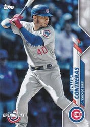 2020 Topps Opening Day Base Set Willson Contreras #24 card