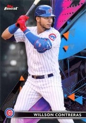 2021 Finest Base Set Willson Contreras #115 card