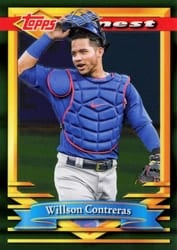 2021 Finest Flashbacks Base Set Willson Contreras #33 card