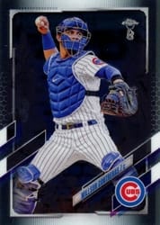 2021 Topps Chrome Ben Baller Edition Base Set Willson Contreras #52 card
