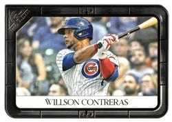 2021 Topps Gallery Base Set Willson Contreras #100 card