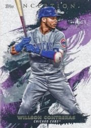 2021 Topps Inception Base Set Willson Contreras #97 card