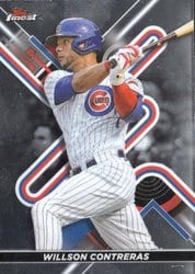 2022 Finest Base Set Willson Contreras #40 card