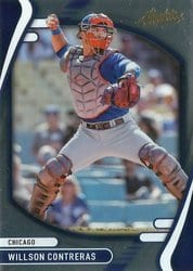 2022 Panini Absolute Base Set Willson Contreras #43 card