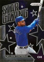 2022 Panini Prizm Star Gazing Willson Contreras #SG-12 card