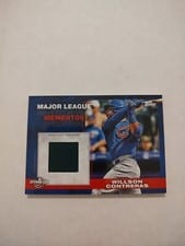 2022 Topps Opening Day Major League Mementos Willson Contreras #MLMR-WC card