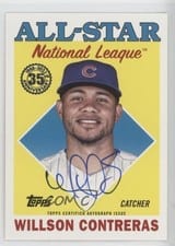 2023 Topps Update 1988 Topps Baseball All-Stars Autographs Willson Contreras #88ASA-WCO