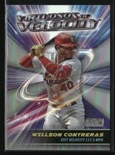 2024 Stadium Club Virtuosos Of Velocity Willson Contreras #VV-8 card