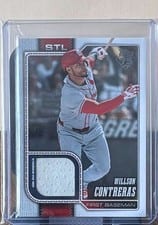 2026 Topps Real One Relics Willson Contreras #180 card