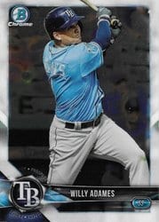 2018 Bowman Chrome Prospects Willy Adames #BCP200 card