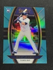 2018 Panini Chronicles Select Willy Adames Prizm #24 card