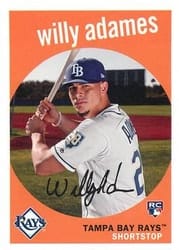 2018 Topps Archives Base Set Willy Adames #95 card