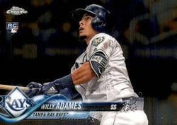 2018 Topps Chrome Update Base Set Willy Adames #HMT56 card