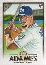 2018 Topps Gallery Base Set Willy Adames #66 card
