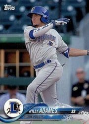 2018 Topps Pro Debut Base Set Willy Adames #48 card