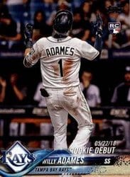 2018 Topps Update Base Set Willy Adames #US25 card
