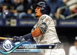 2018 Topps Update Base Set Willy Adames #US281 card